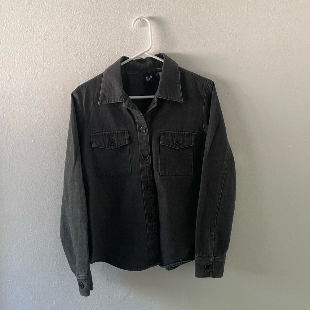 Grey Denim Jacket